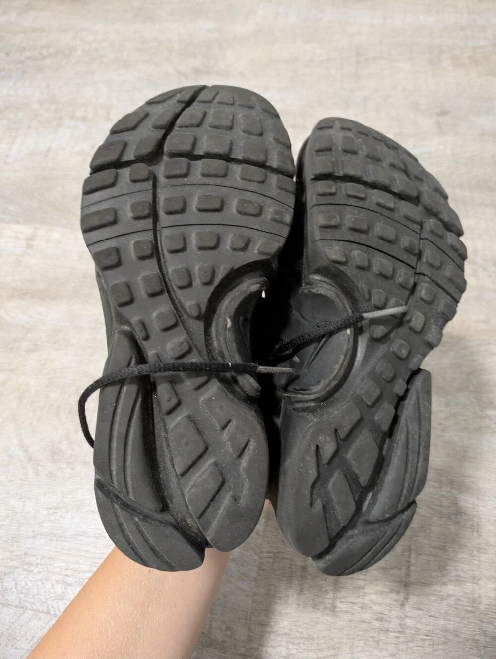 Nike Air Presto Triple Black Size 1Y